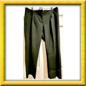 Express Design Studio pants black cropped pleated pants - black - size 12 BOGO